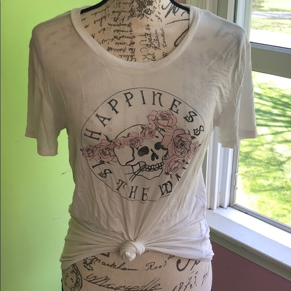 Fifth Sun Tops - White Teeshirt